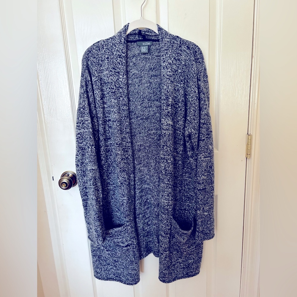 Griffin XL 3/4 cashmere sweater with side pockets